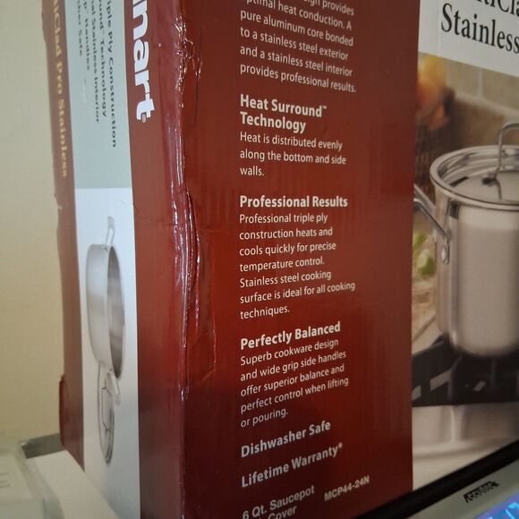 Cuisinart MultiClad Pro 6-Quart Skillet Saucepot w/Cover MCP44-24N - Picture 3 of 7